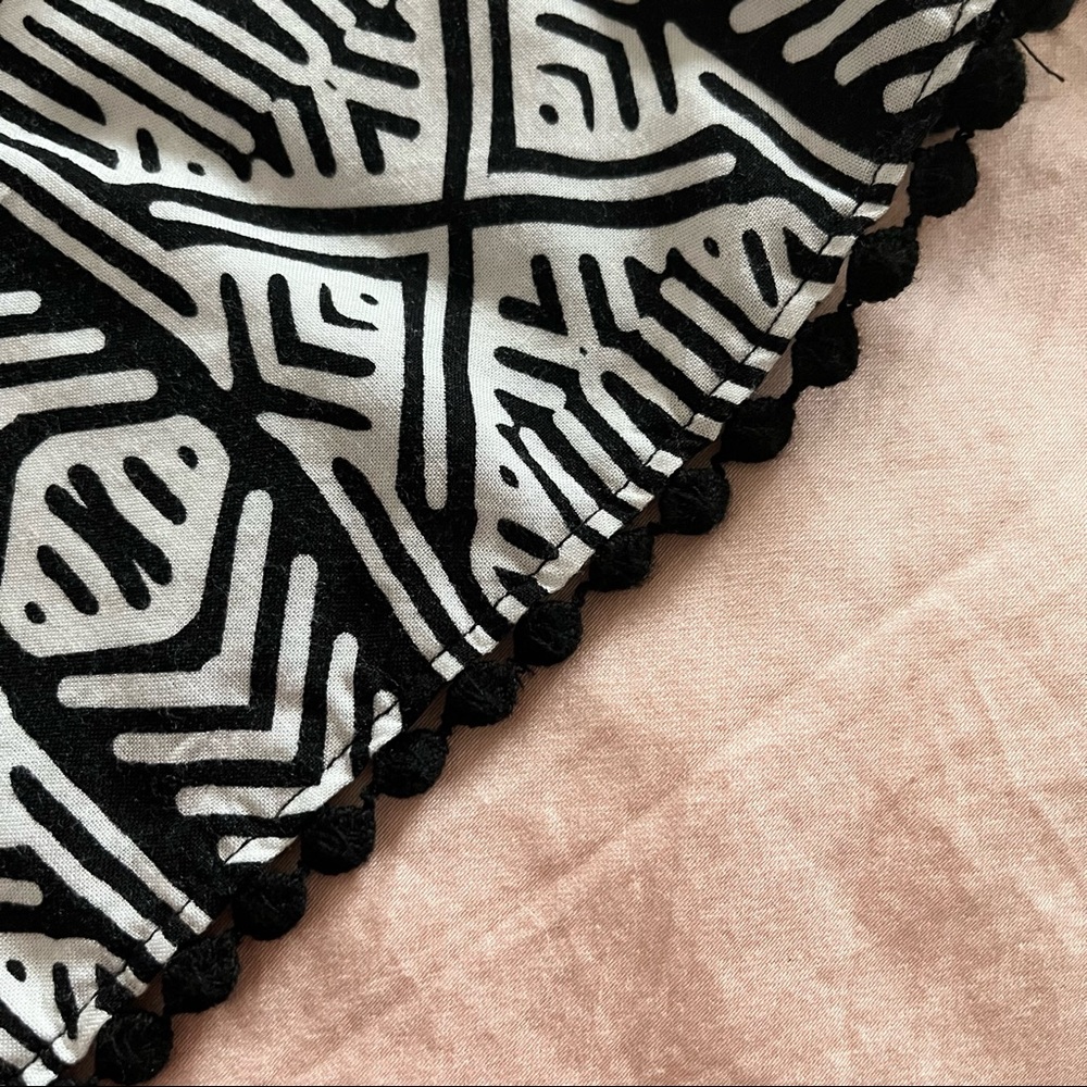 Mossimo Geometric Aztec Print Cami Romper - Picture 6 of 6